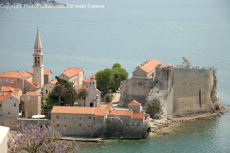 Castle, Fort, Building, Housing, Villa, Architecture, Bell Tower