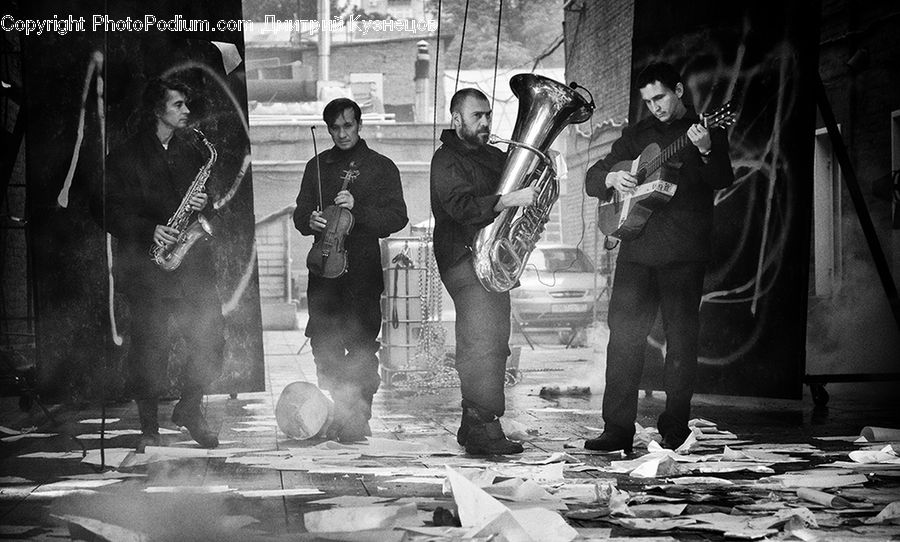 People, Person, Human, Brass Section, Euphonium, Musical Instrument, Tuba