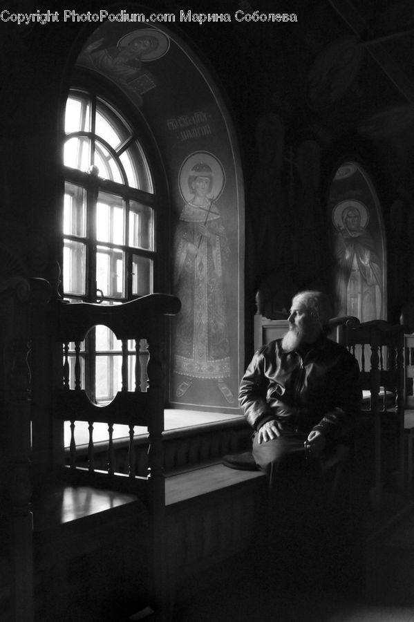 People, Person, Human, Cross, Reading, Portrait