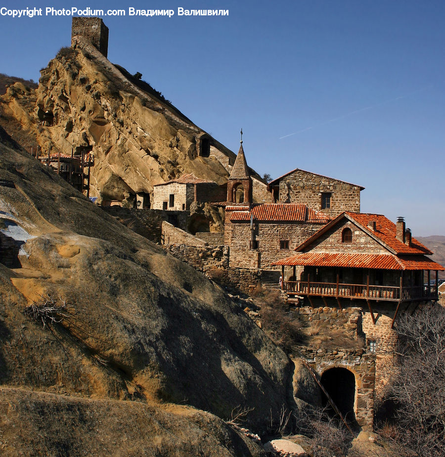 Architecture, Housing, Monastery, Castle, Fort, Building, Cottage