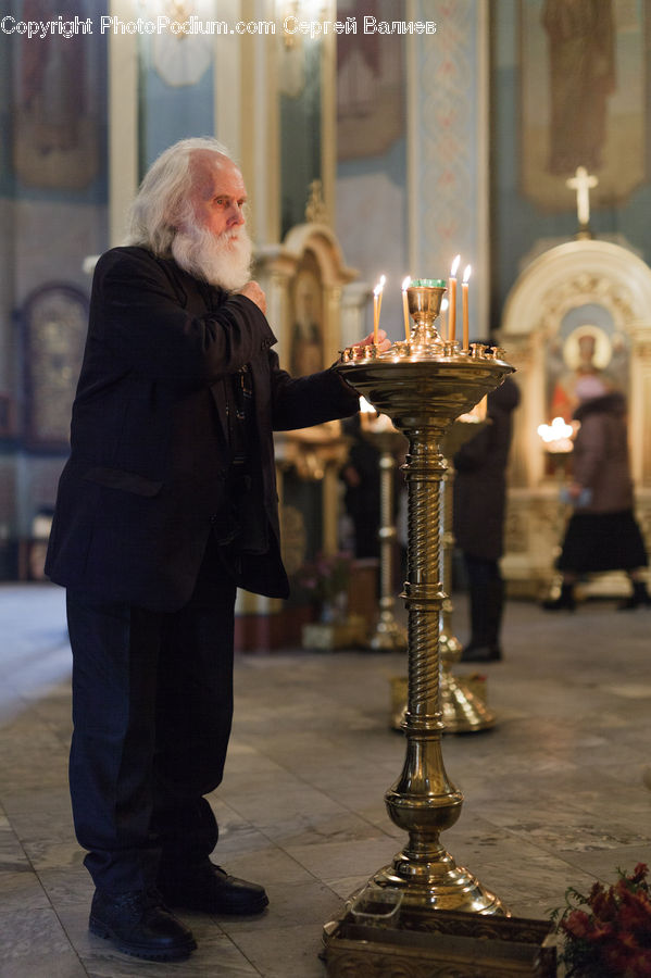 Human, People, Person, Coat, Overcoat, Crypt