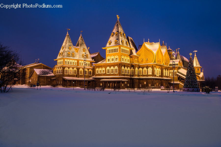 Architecture, Castle, Fort, Building, Cottage, Housing, Cathedral