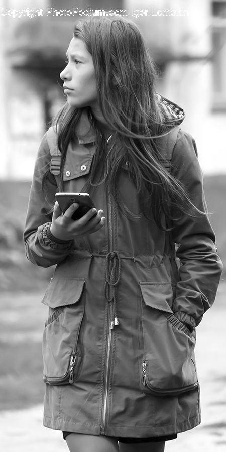 Human, People, Person, Coat, Female, Blonde, Woman