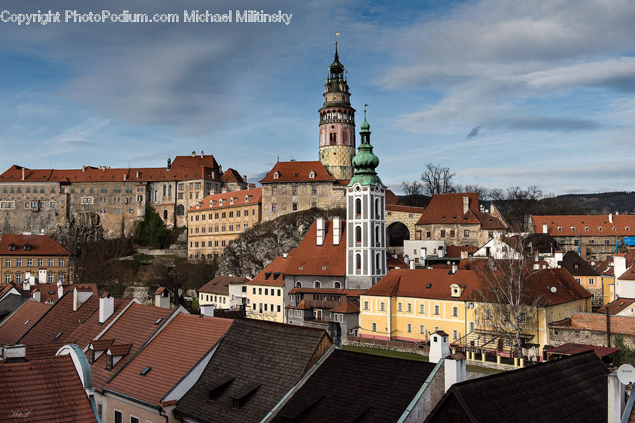 Roof, Architecture, Housing, Monastery, Brick, Downtown, Neighborhood