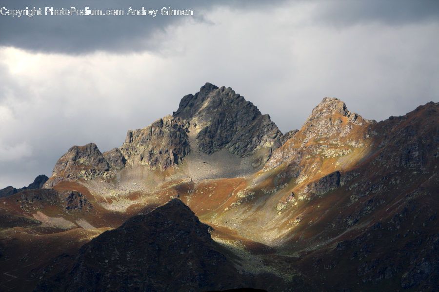 Crest, Mountain, Outdoors, Peak, Mountain Range