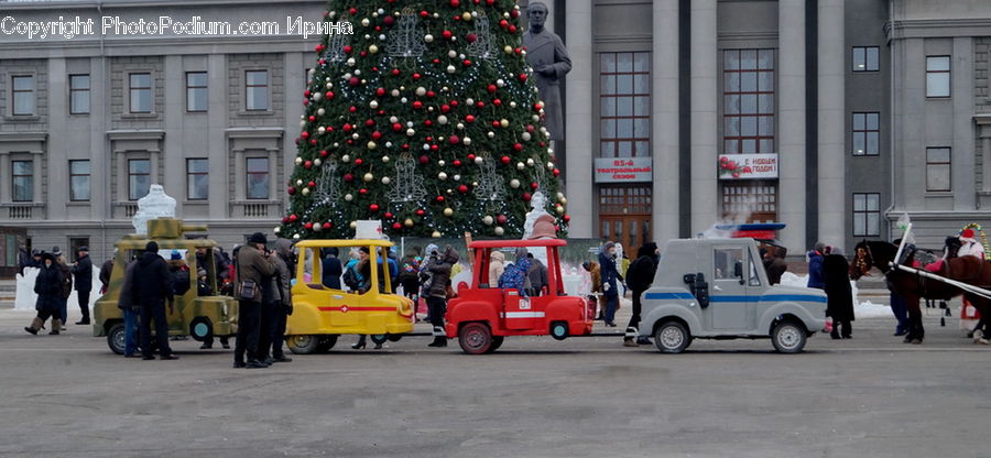 People, Person, Human, Fire Truck, Truck, Vehicle, Carnival