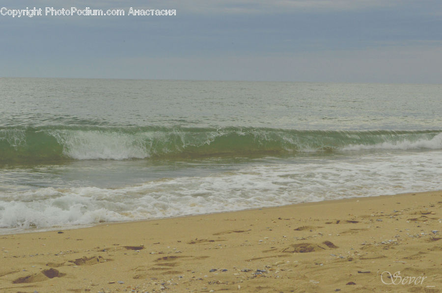 Beach, Coast, Outdoors, Sea, Water, Ocean, Sea Waves