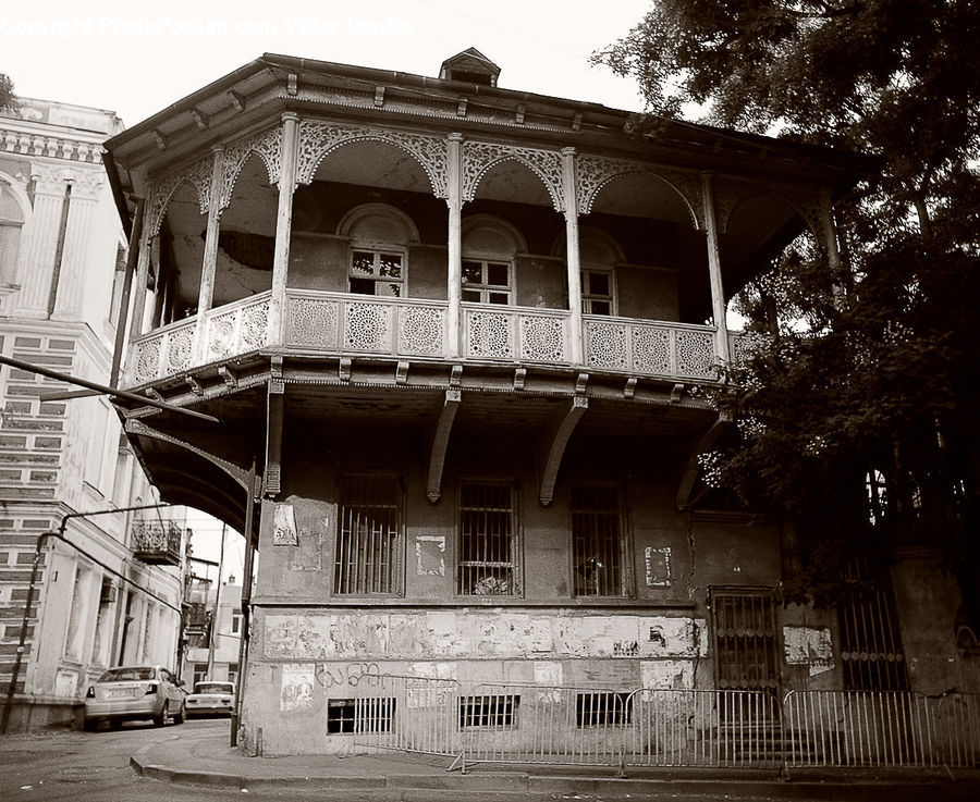 Building, Housing, Villa, Arch, Gate, Alley, Alleyway