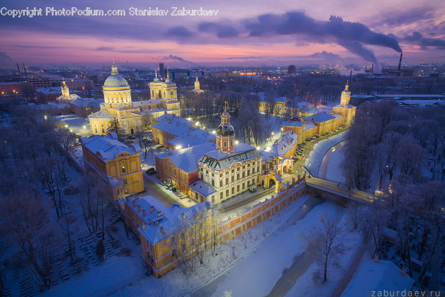 Aerial View, Architecture, Bell Tower, Clock Tower, Tower, City, Downtown
