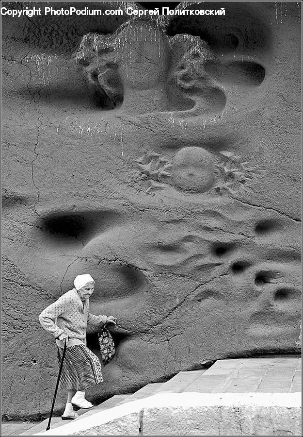 Crater, Outdoors, Sand, Soil, Ground, Art, Sculpture