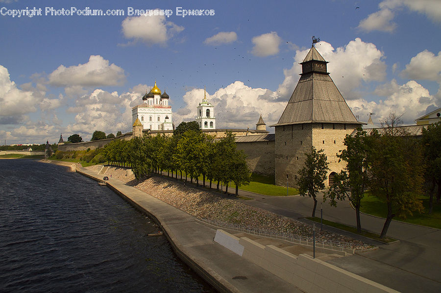 Architecture, Bell Tower, Clock Tower, Tower, Castle, Fort, Fence