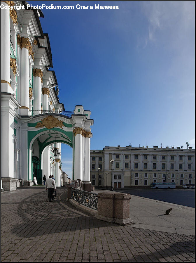 Architecture, Downtown, Plaza, Town Square, Boardwalk, Deck, Path