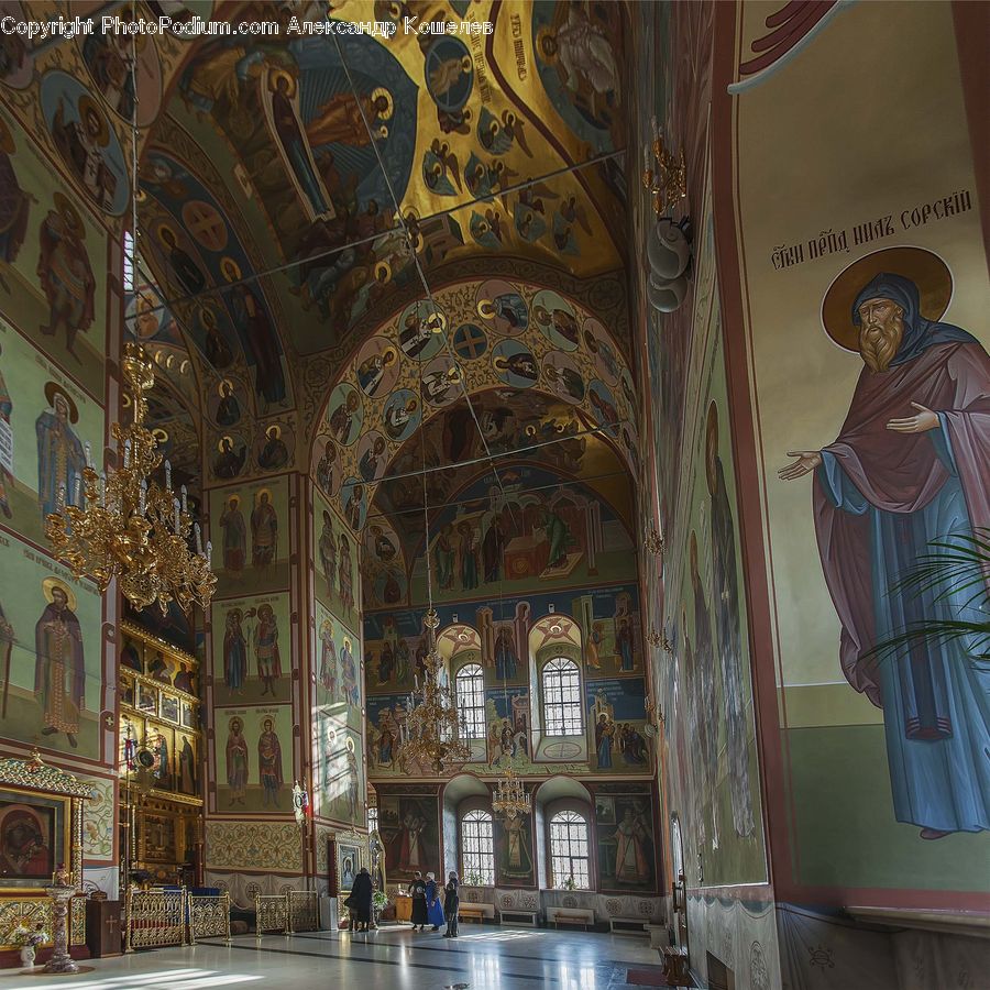 Altar, Architecture, Apostle, Person, Church, Worship, Aisle