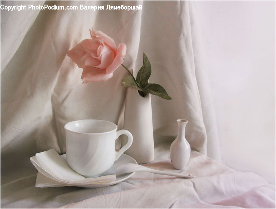 Coffee Cup, Cup, Porcelain, Saucer, Glass, Goblet, Coffee Table