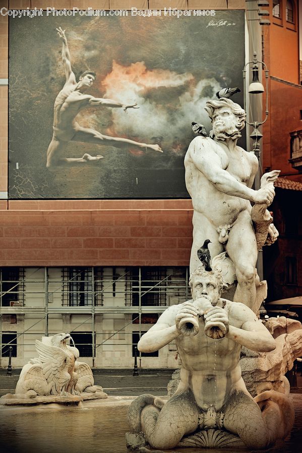 Art, Sculpture, Statue, Gargoyle, Head, Portrait, Modern Art