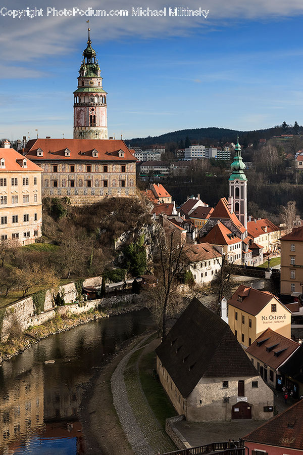 Architecture, Bell Tower, Clock Tower, Tower, Downtown, Plaza, Town