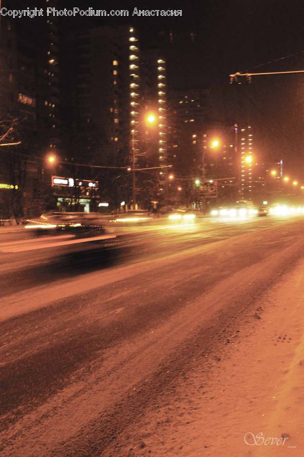 Asphalt, Tarmac, City, Downtown, Metropolis, Urban, Freeway