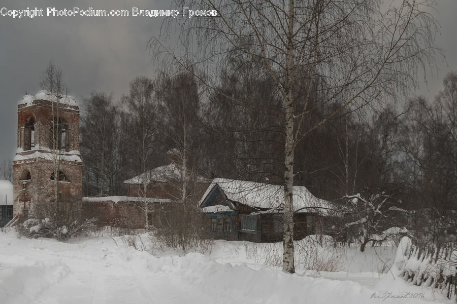 Ice, Outdoors, Snow, Blizzard, Weather, Winter, Architecture