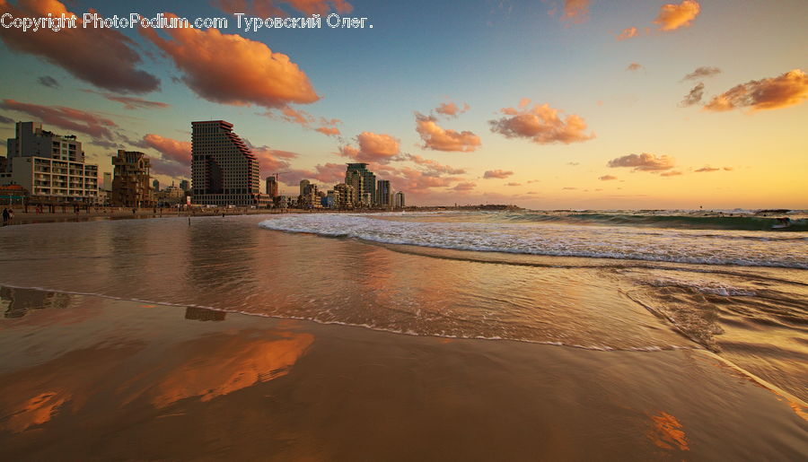Beach, Coast, Outdoors, Sea, Water, Dawn, Sky
