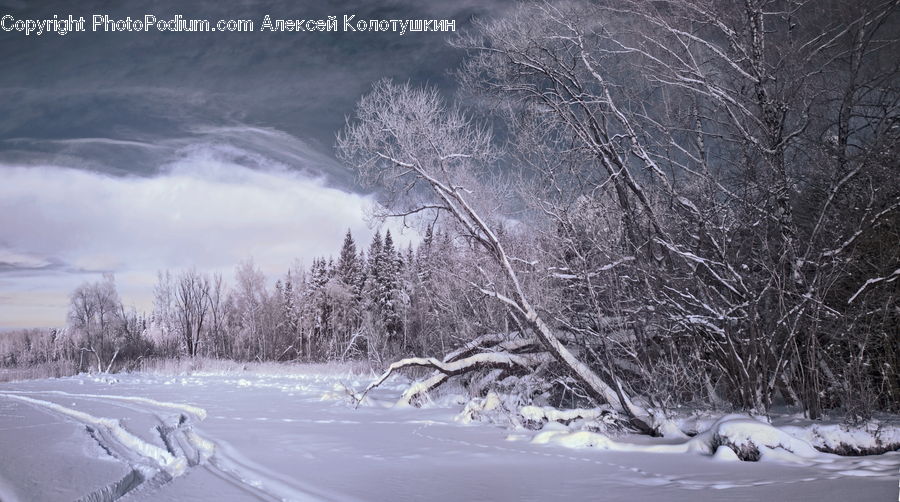 Ice, Outdoors, Snow, Landscape, Nature, Scenery, Road