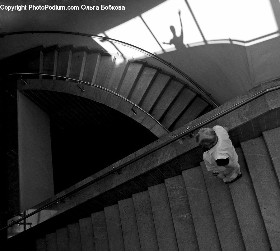Arch, Banister, Handrail, Staircase, Footwear, Shoe, Brick