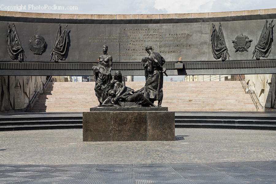 People, Person, Human, Art, Sculpture, Statue, Fountain