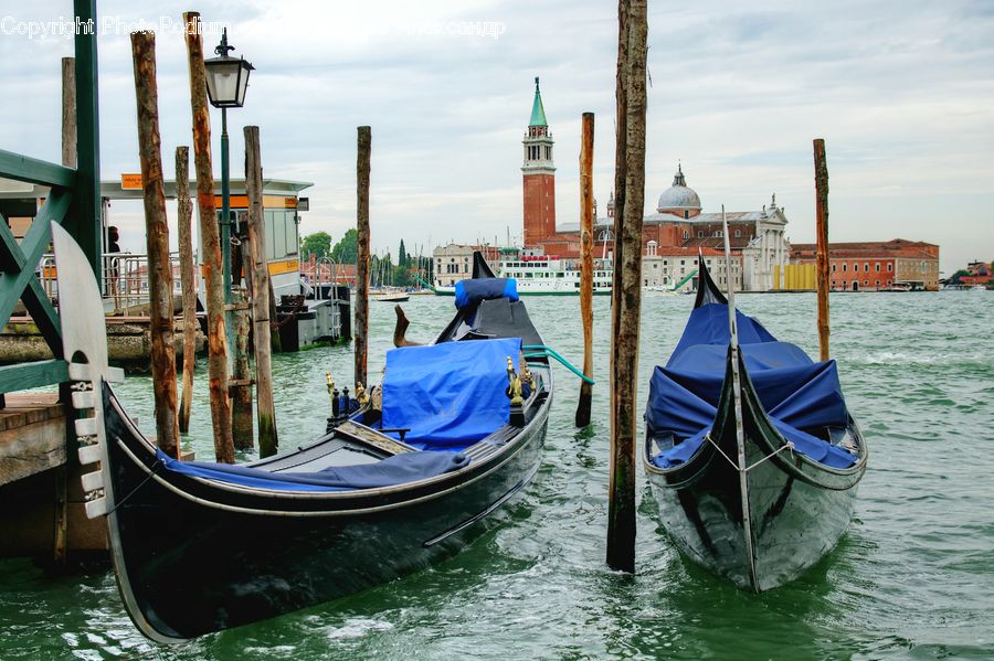 Boat, Gondola, Watercraft, Architecture, Dome, Mosque, Worship