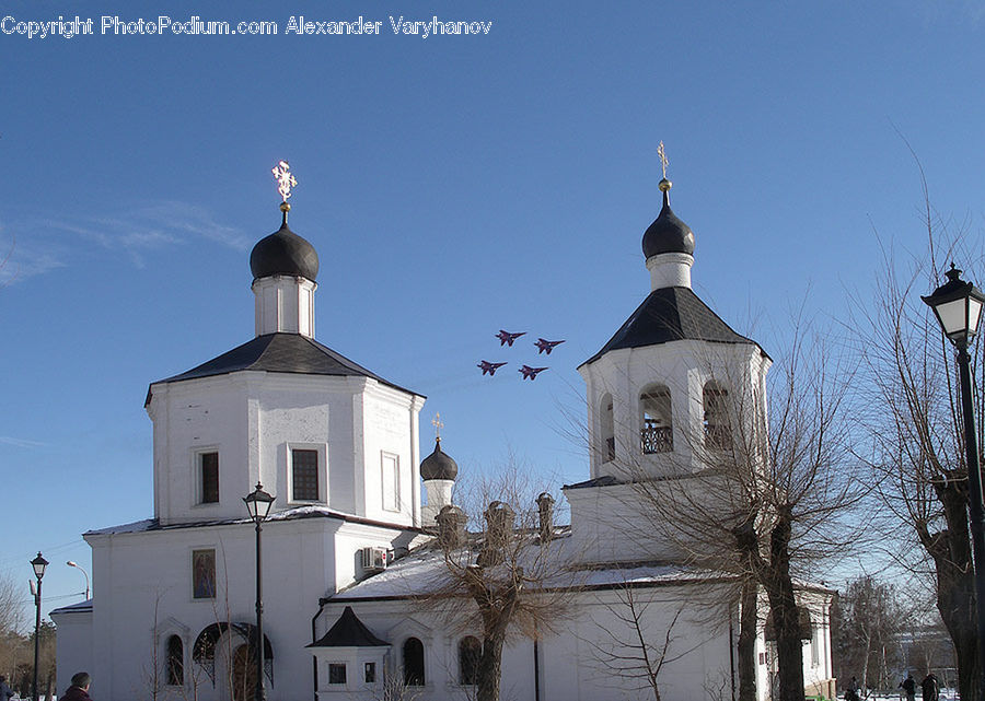 Architecture, Bell Tower, Clock Tower, Tower, Lamp Post, Pole, Church