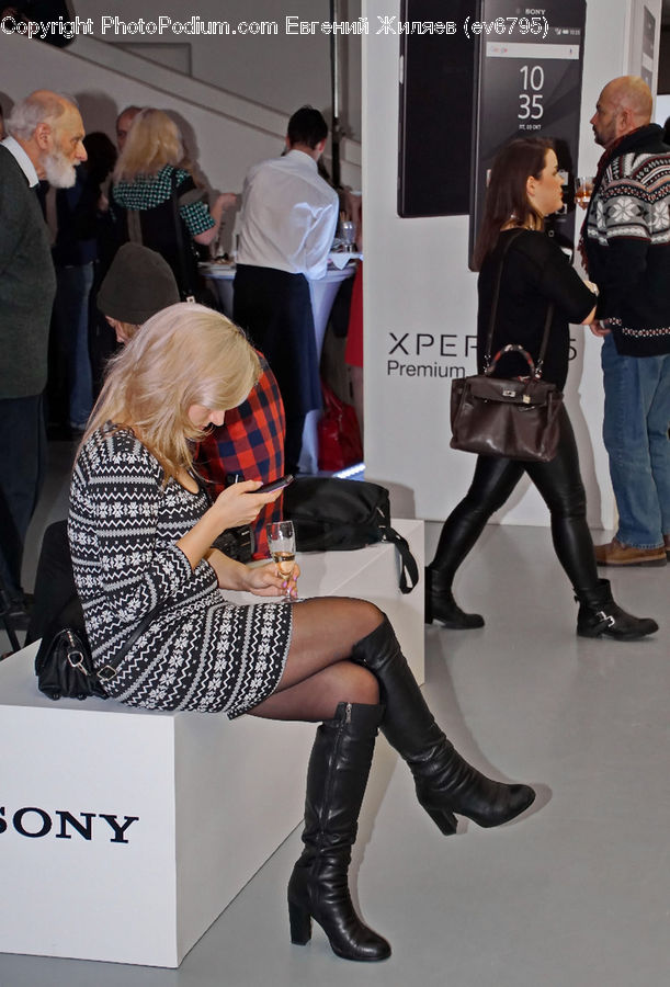 People, Person, Human, Boot, Shoe, Footwear, Riding Boot