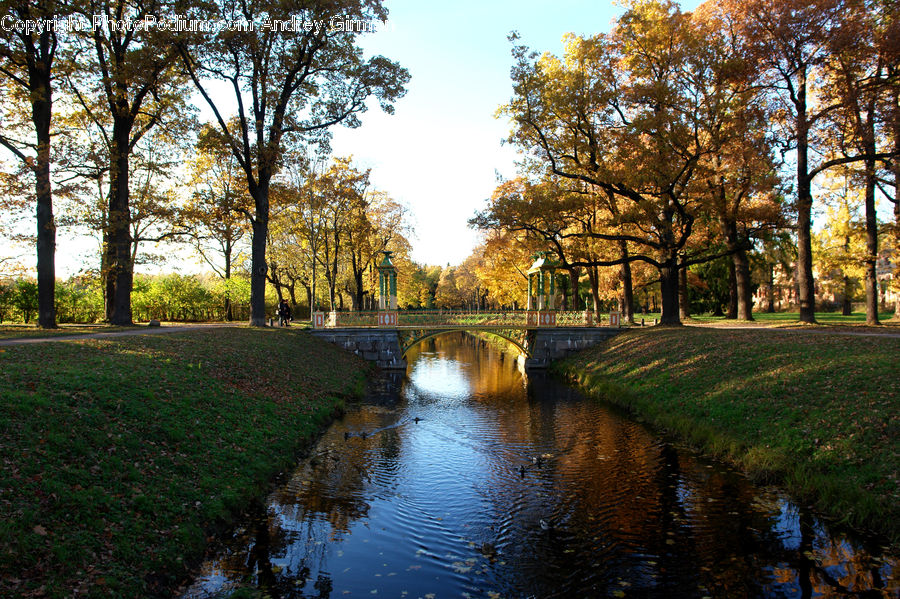 Canal, Outdoors, River, Water, Park, Dirt Road, Gravel