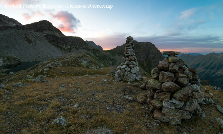 Crest, Mountain, Outdoors, Peak, Alps