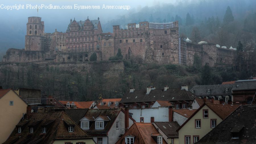 Roof, Building, Housing, Villa, Architecture, Castle, Fort