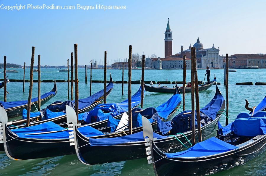 Boat, Gondola, Watercraft, Water, Dock, Landing, Pier