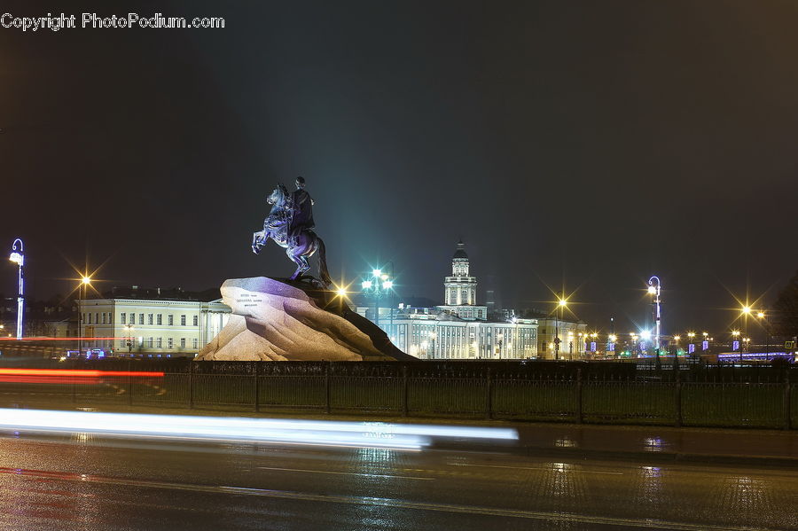 Fountain, Water, Auditorium, Art, Sculpture, Statue, City