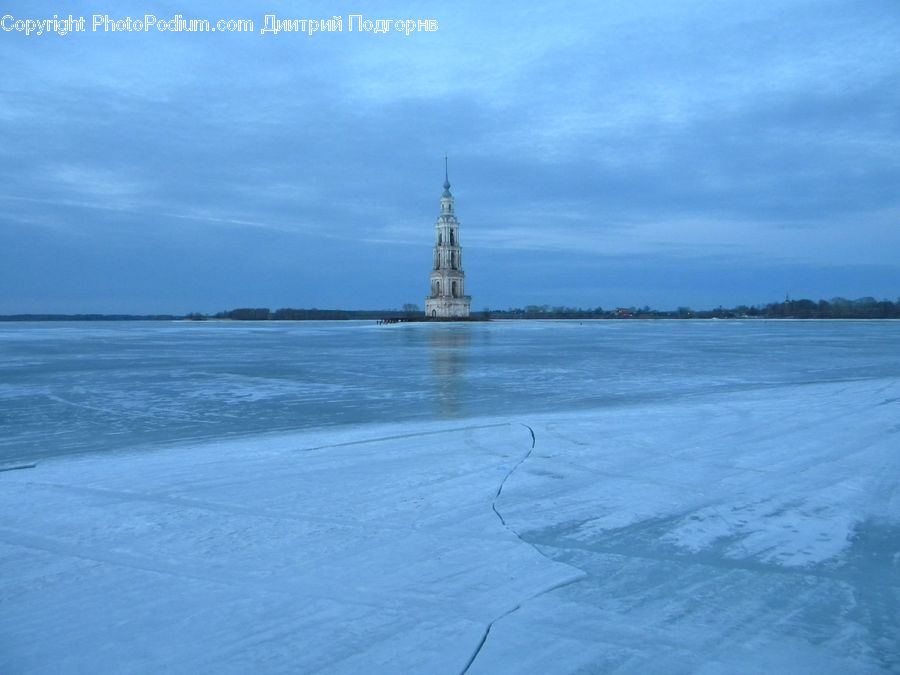 Architecture, Spire, Steeple, Tower, Coast, Outdoors, Sea