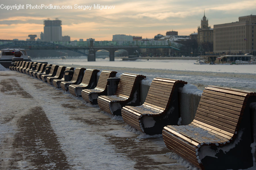 Bench, Bridge, Chair, Furniture, Dock, Landing, Pier