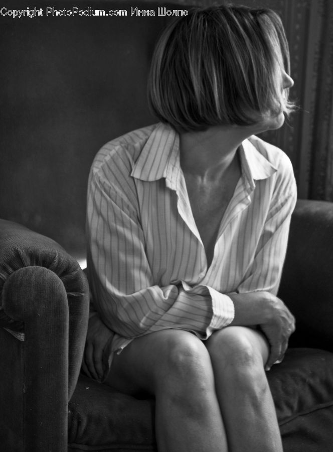 People, Person, Human, Chair, Furniture, Female, Portrait