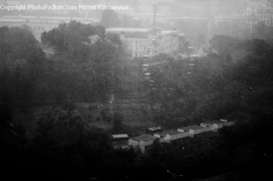 City, Downtown, Fog, Pollution, Smog, Smoke, Urban