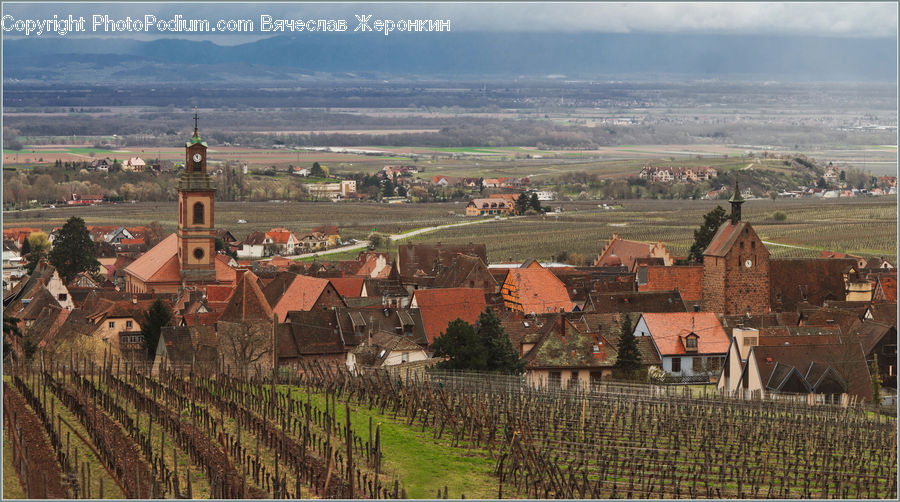 People, Person, Human, Building, Downtown, Town, Countryside