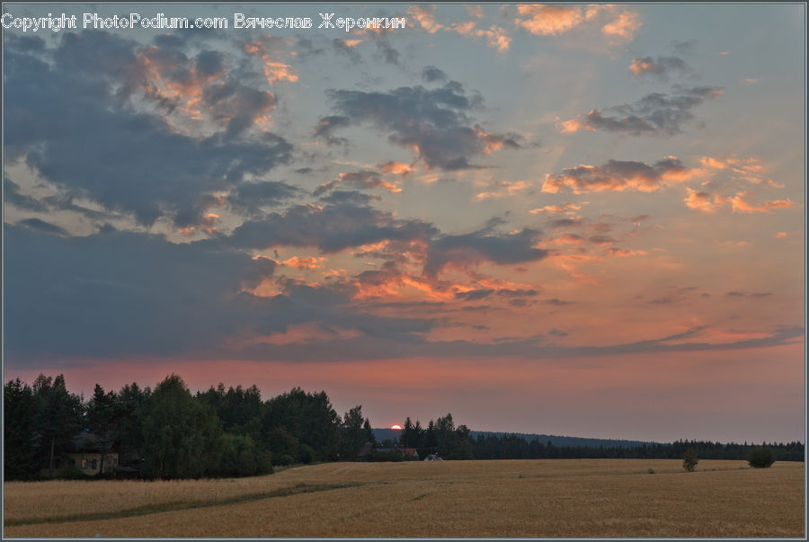 Azure Sky, Cloud, Outdoors, Sky, Dawn, Dusk, Red Sky