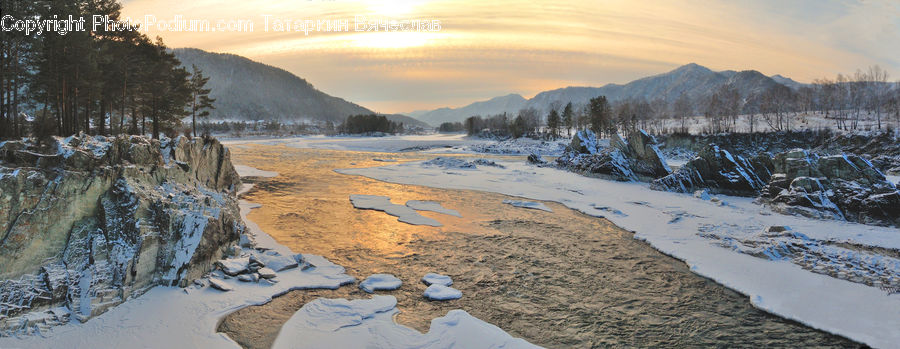 Arctic, Glacier, Ice, Mountain, Outdoors, Snow, Winter