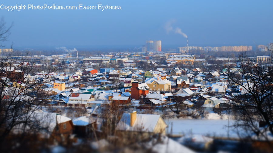 City, Downtown, Metropolis, Urban, Building, Town, Neighborhood