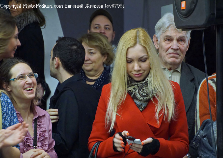 People, Person, Human, Audience, Crowd, Blonde, Female