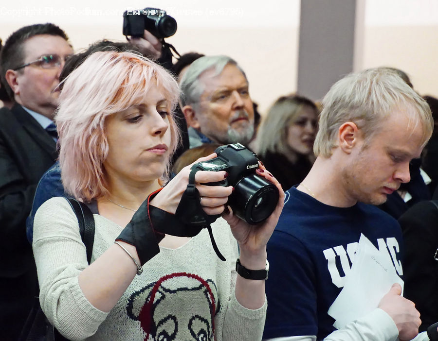 People, Person, Human, Make Out, Photographer, Blonde, Female
