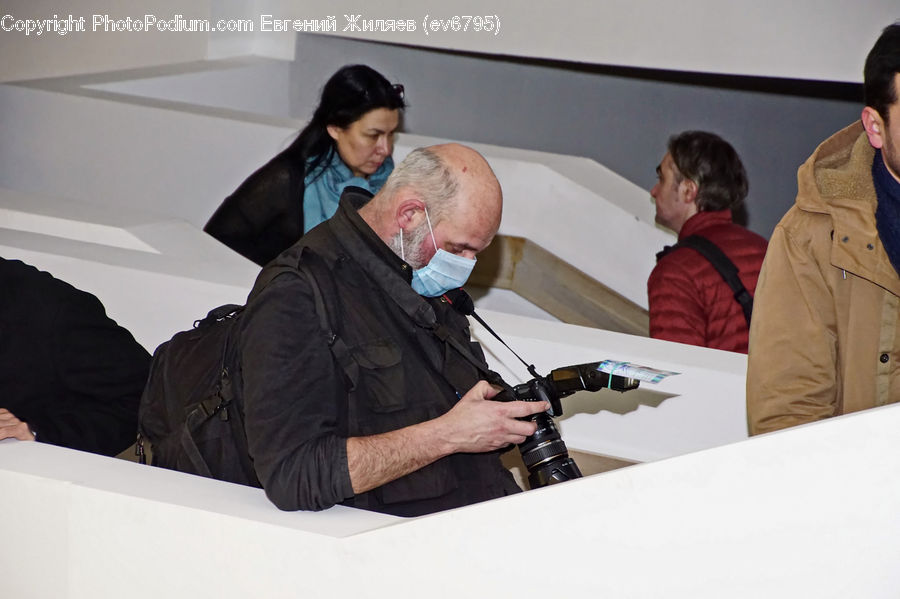 People, Person, Human, Coat, Bathtub, Tub, Paper