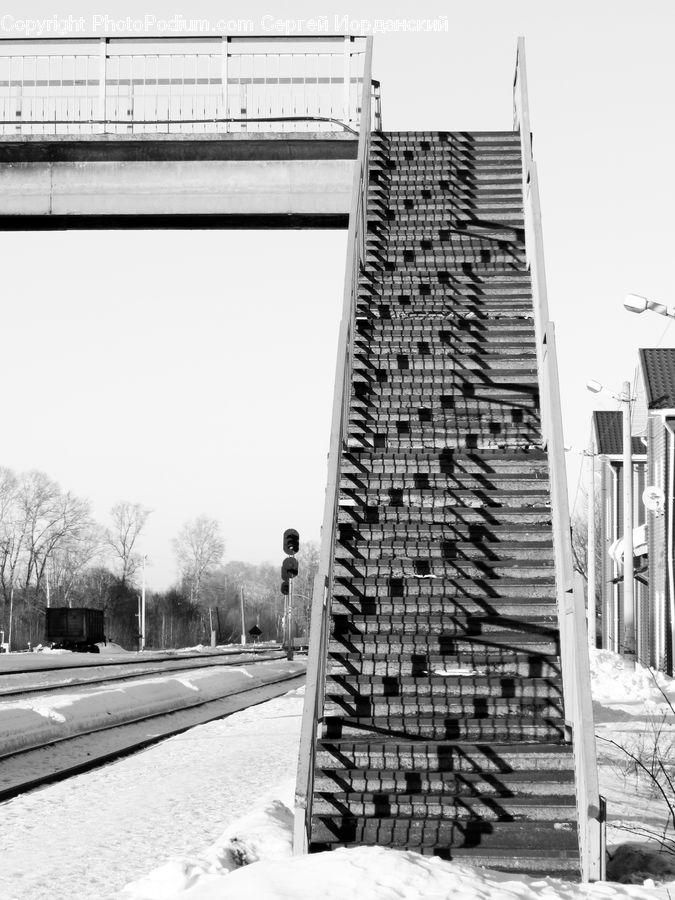 Lumber, Column, Pillar, Brick, Alley, Alleyway, Road