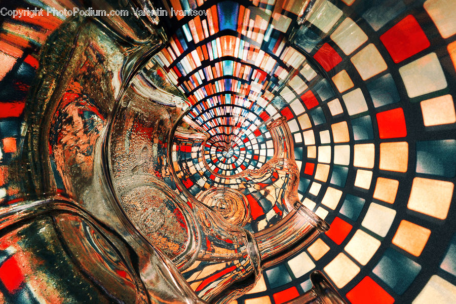 Art, Mosaic, Tile, Modern Art, Fractal, Cushion, Home Decor