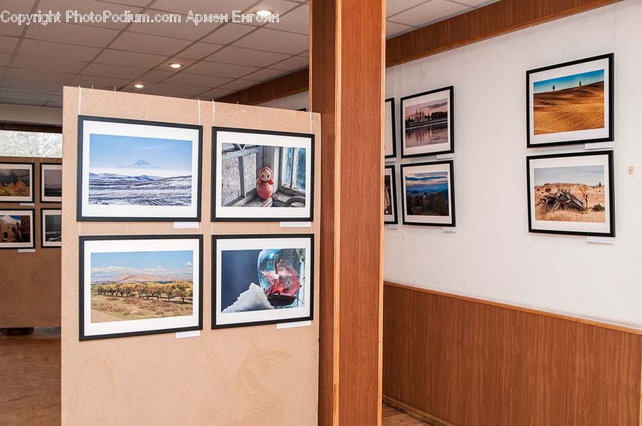 Art, Art Gallery, Hardwood, Stained Wood, Wood, Monitor, Screen