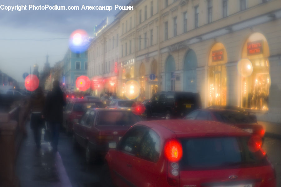 People, Person, Human, Fog, Cab, Car, Taxi