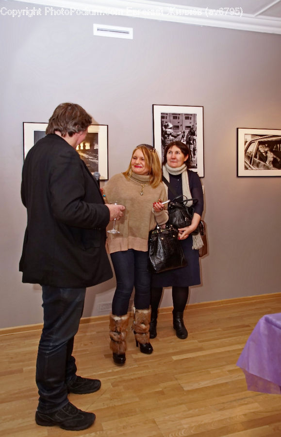Human, People, Person, Art, Art Gallery, Blonde, Female